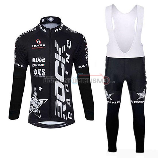 Abbigliamento Ciclismo Rock Racing SIDI Manica Lunga 2019 Nero(2)